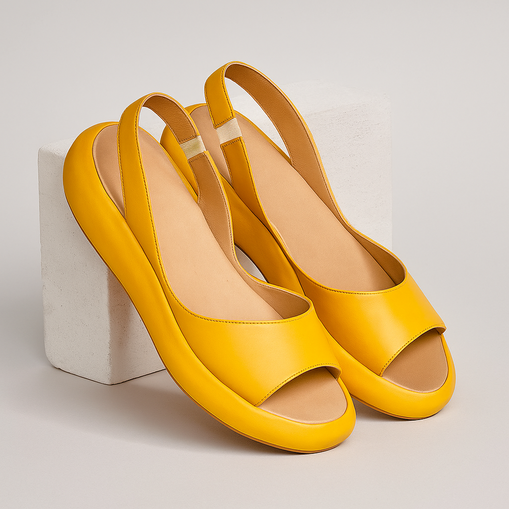 Sofíaᵛᶜ / Sandalias Cuña Minimal