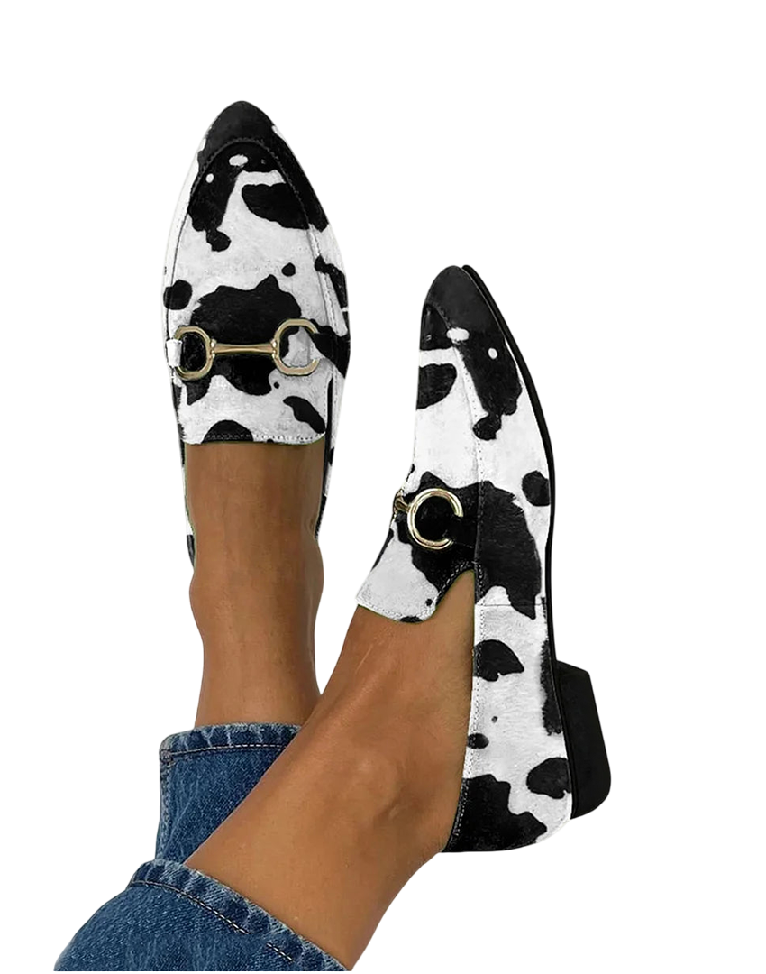 Biancaᵛᶜ / Mocasines Estampado Vaca