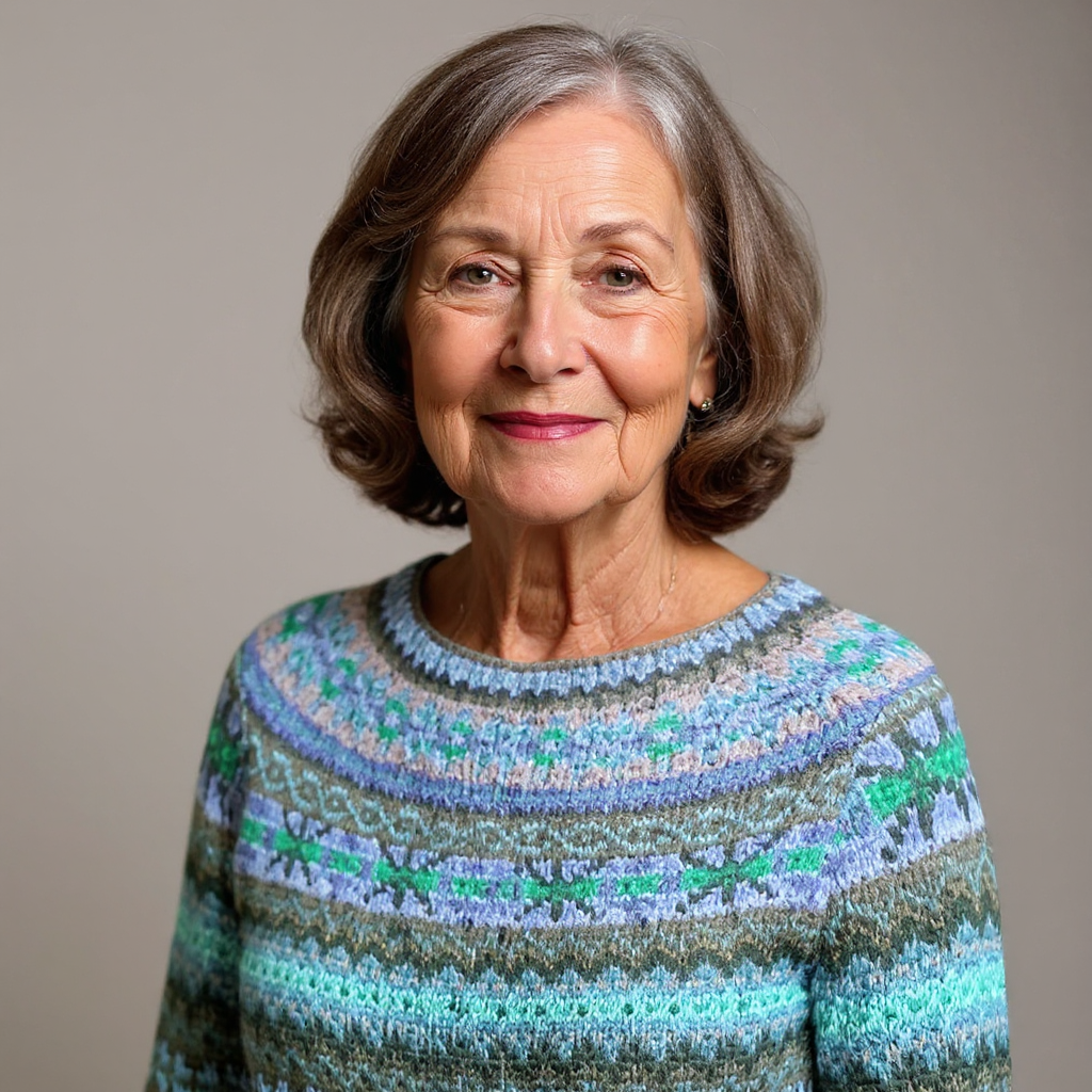 BELÉN™ | SUÉTER VINTAGE DE PUNTO ISLANDÉS