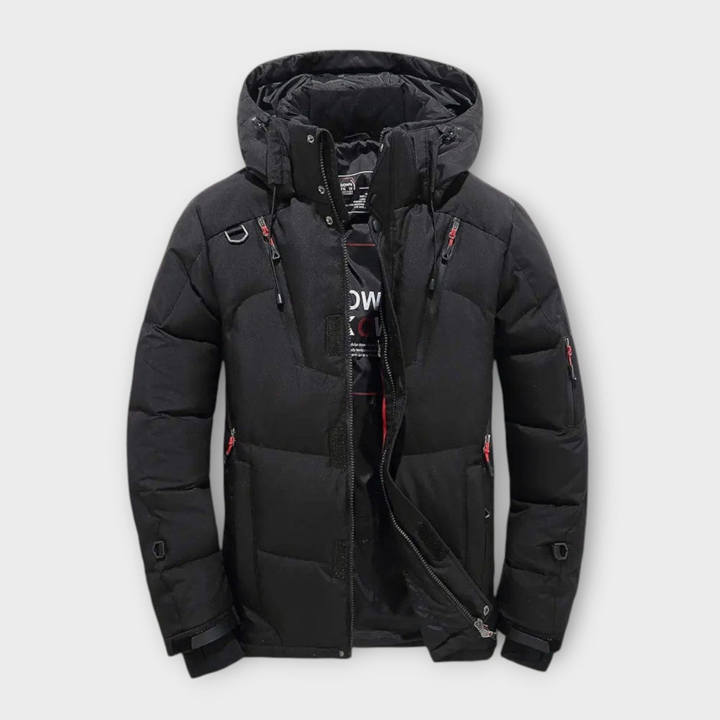 Álvaro | Parka masculina de invierno sólida
