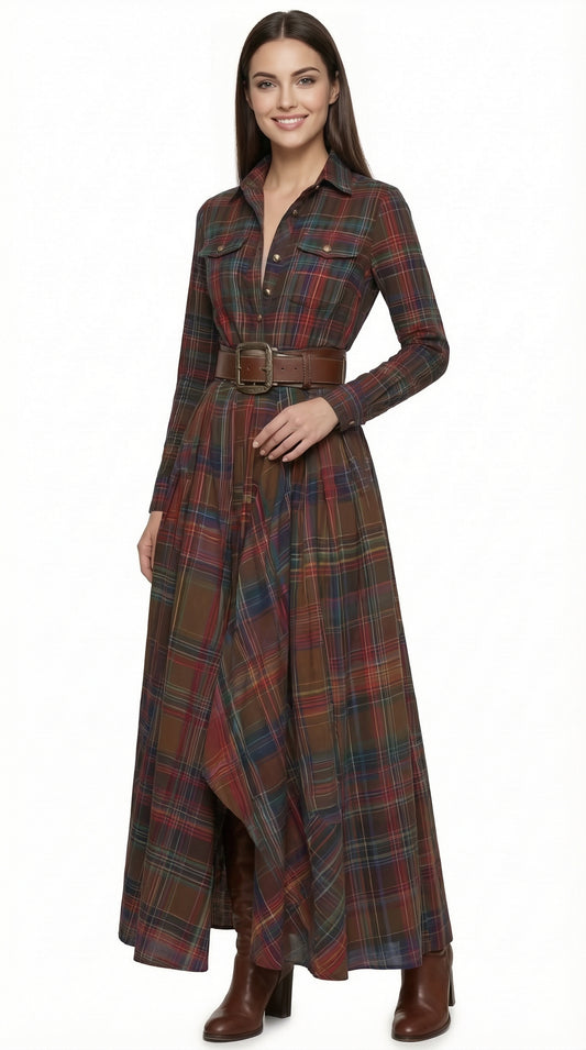 JULIETA™ | VESTIDO CAMISERO MAXI