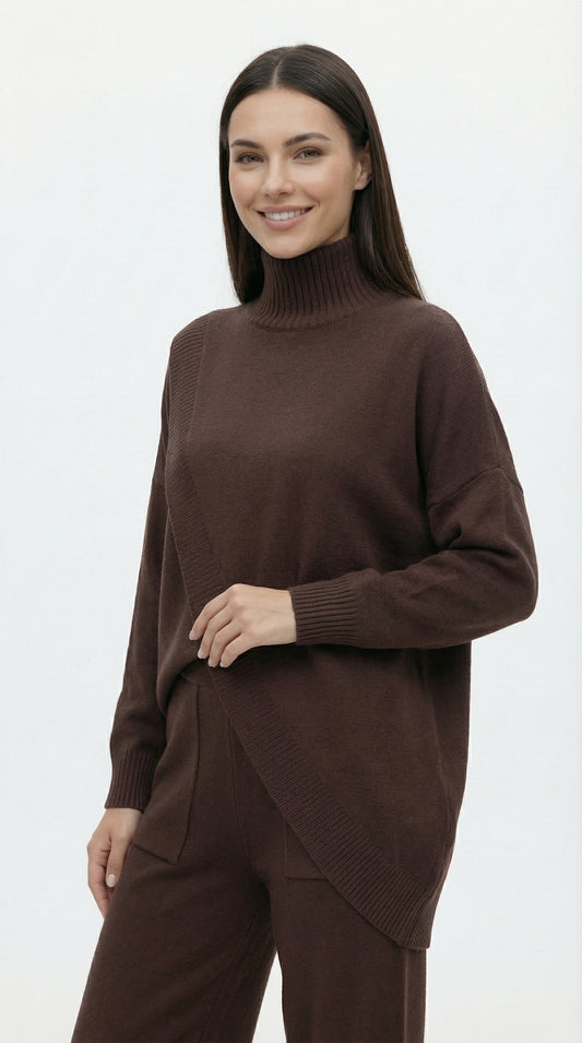 Jersey Cuello Alto Oversize