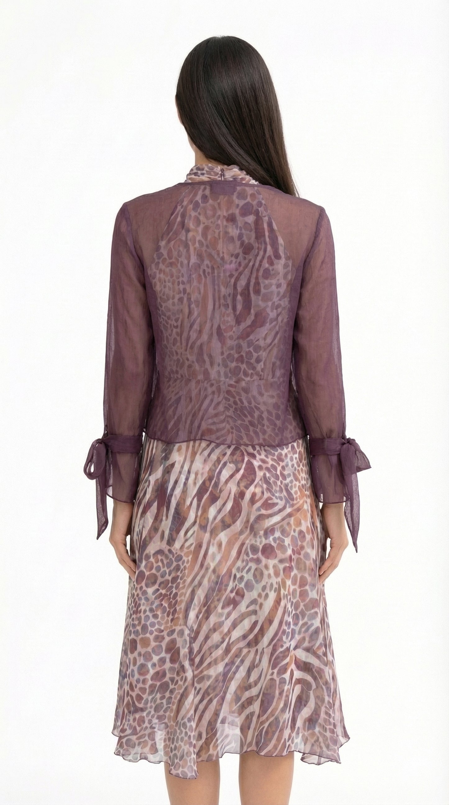 Blusa Gasa Anudada