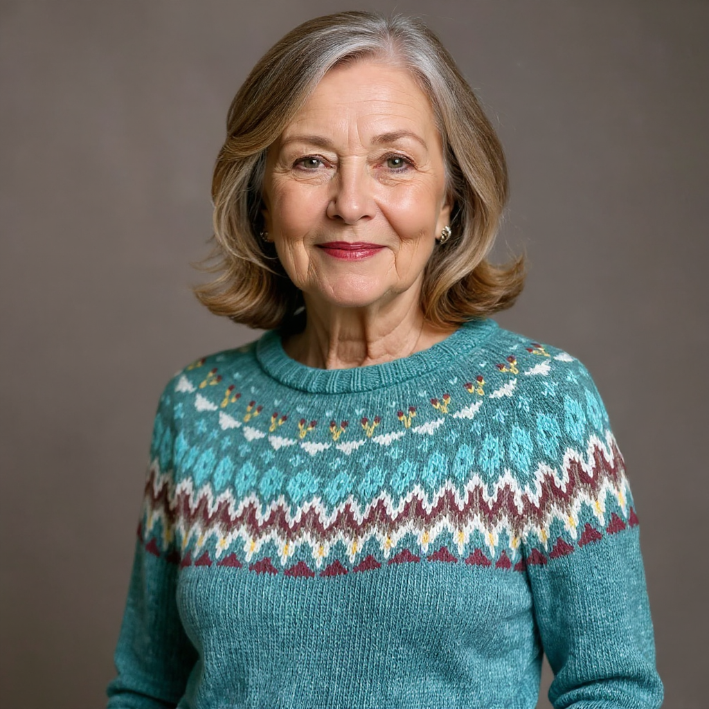 GLORIA™ | SUÉTER VINTAGE DE PUNTO ISLANDÉS