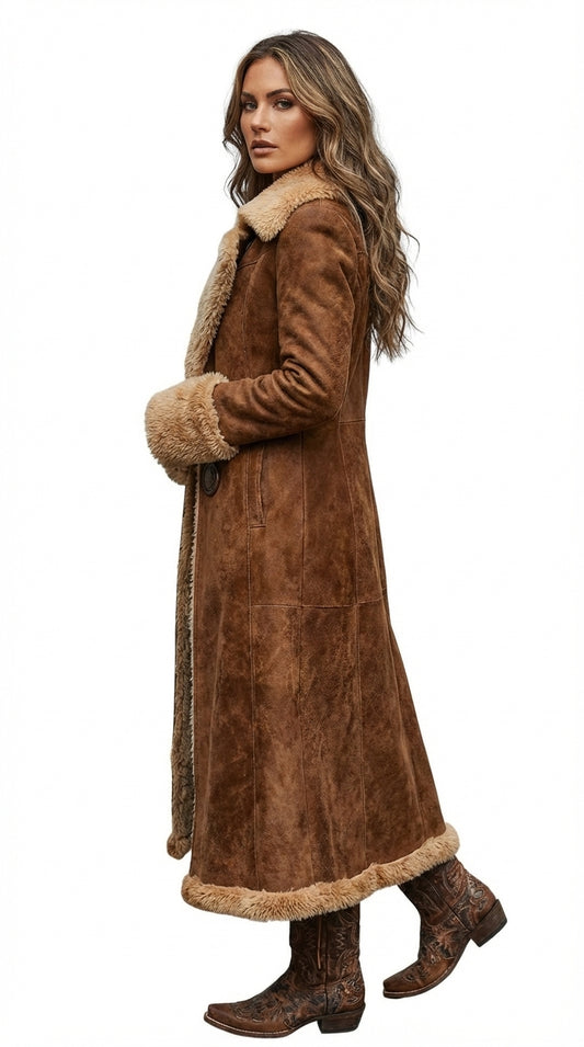 YARA™ | ABRIGO DE PIEL DE BORREGO