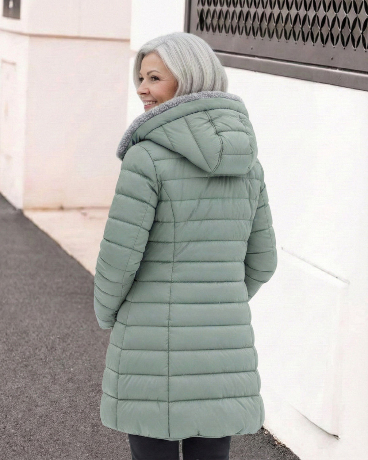 REBECA™ | CHAQUETA ACOLCHADA DE FORRO POLAR