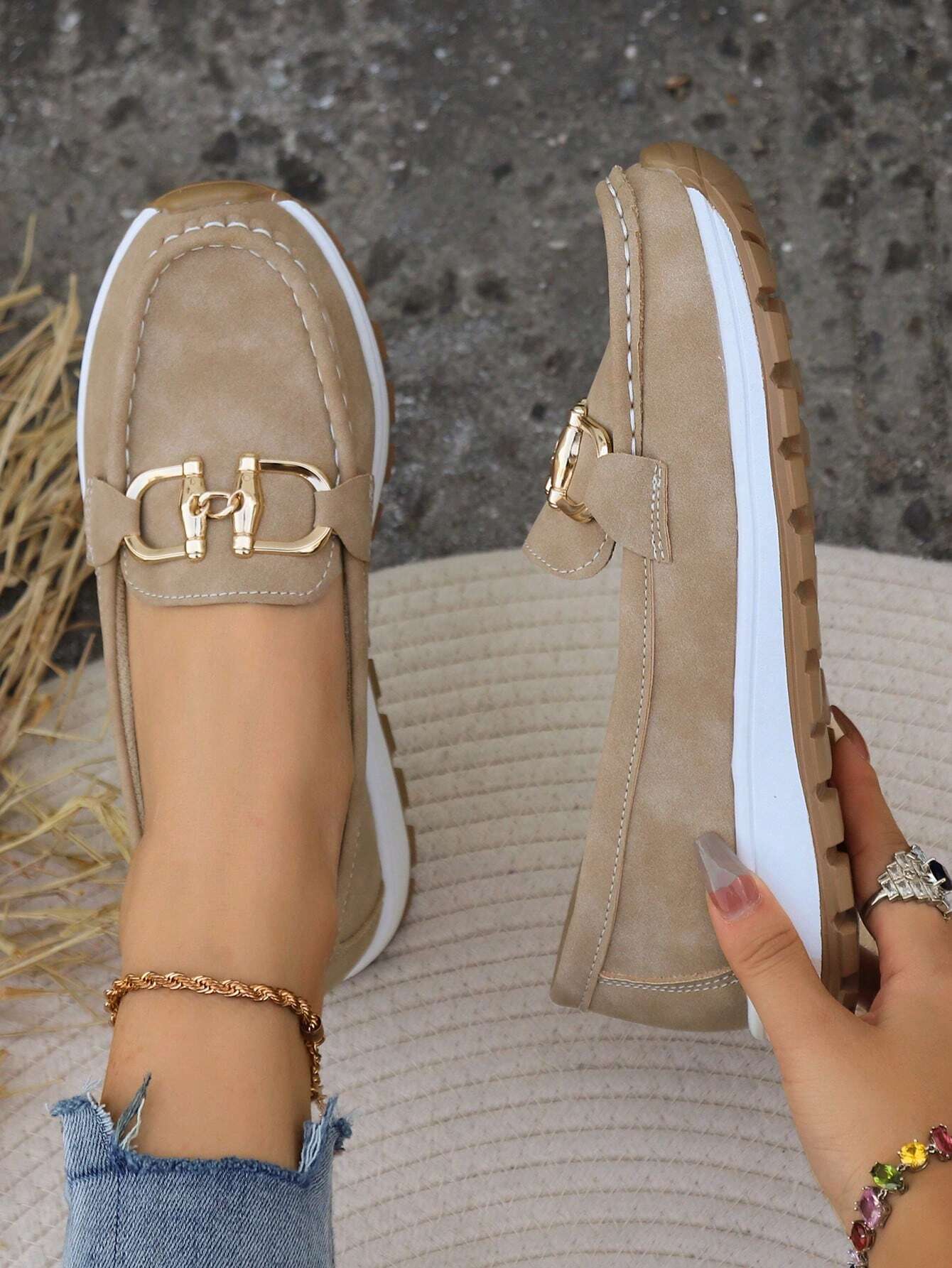 Chiaraᵛᶜ / Mocasines Plataforma Casual