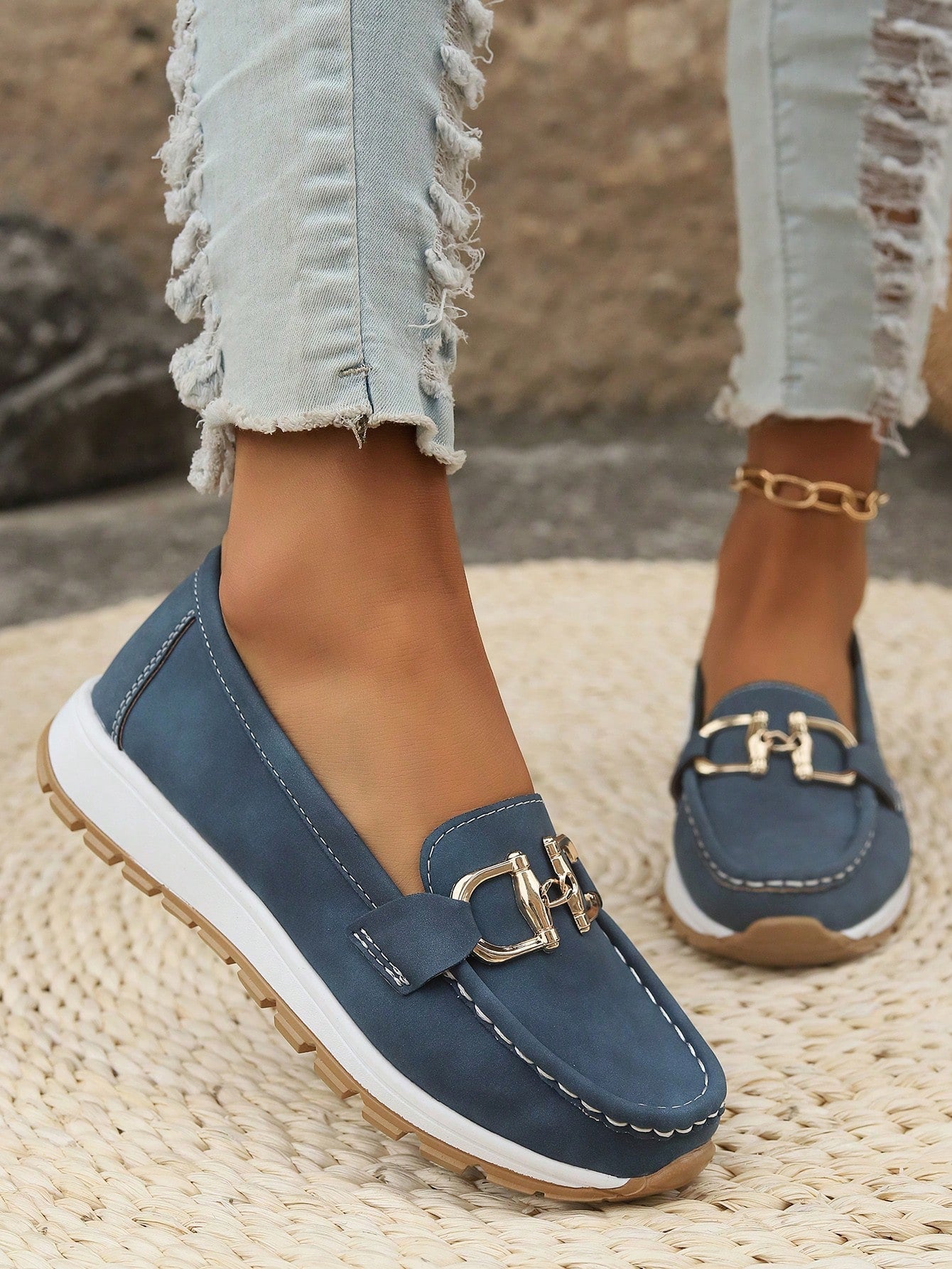 Chiaraᵛᶜ / Mocasines Plataforma Casual