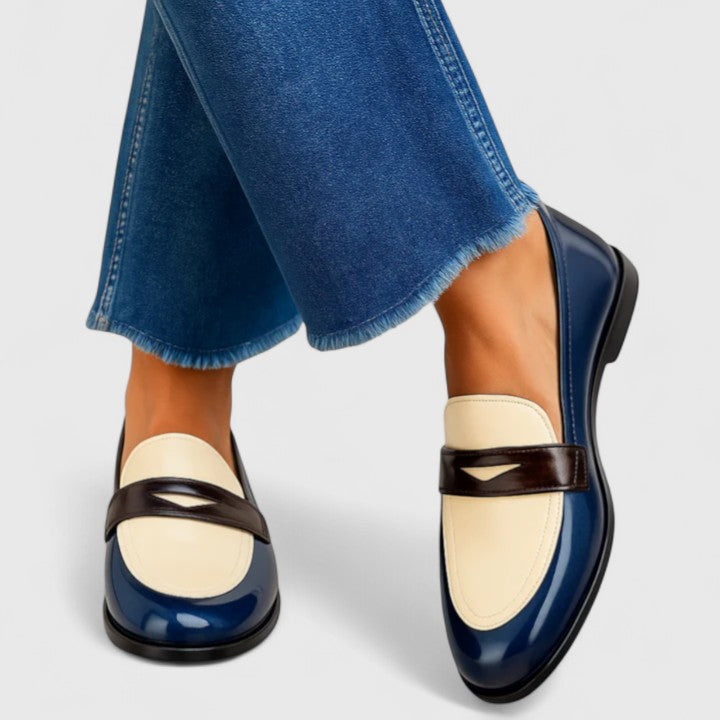 Lucianaᵛᶜ / Mocasines Bicolor Clásicos