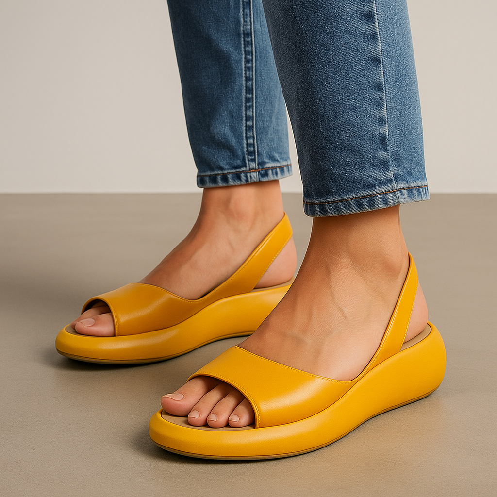 Sofíaᵛᶜ / Sandalias Cuña Minimal