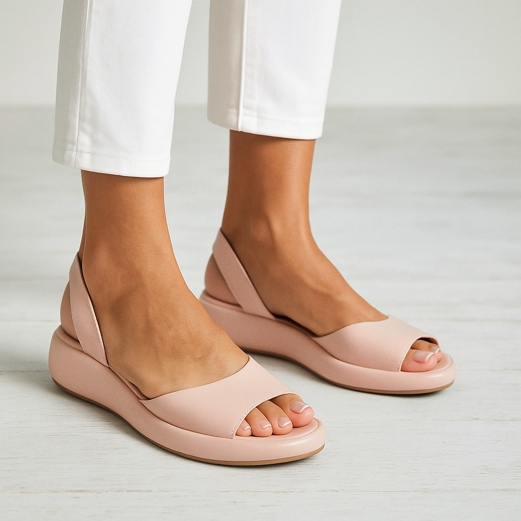 Sofíaᵛᶜ / Sandalias Cuña Minimal
