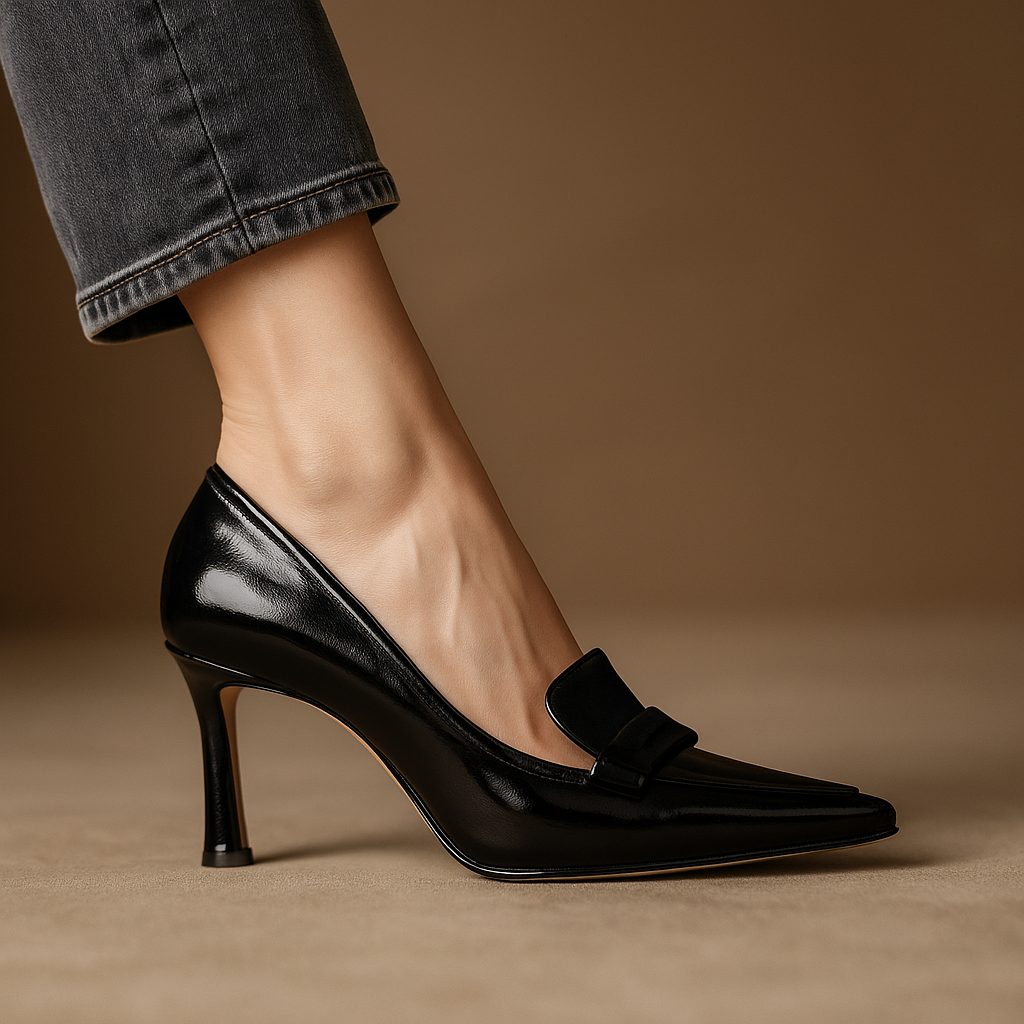 Tacones Mocasín Punta Finaᵛᶜ