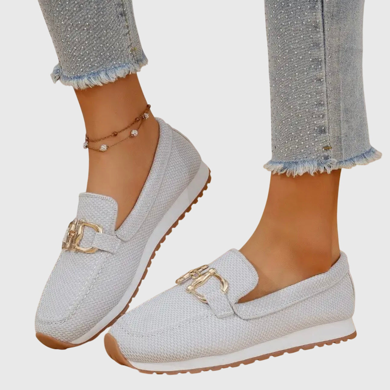 Alessiaᵛᶜ / Zapatillas Textura Elegante