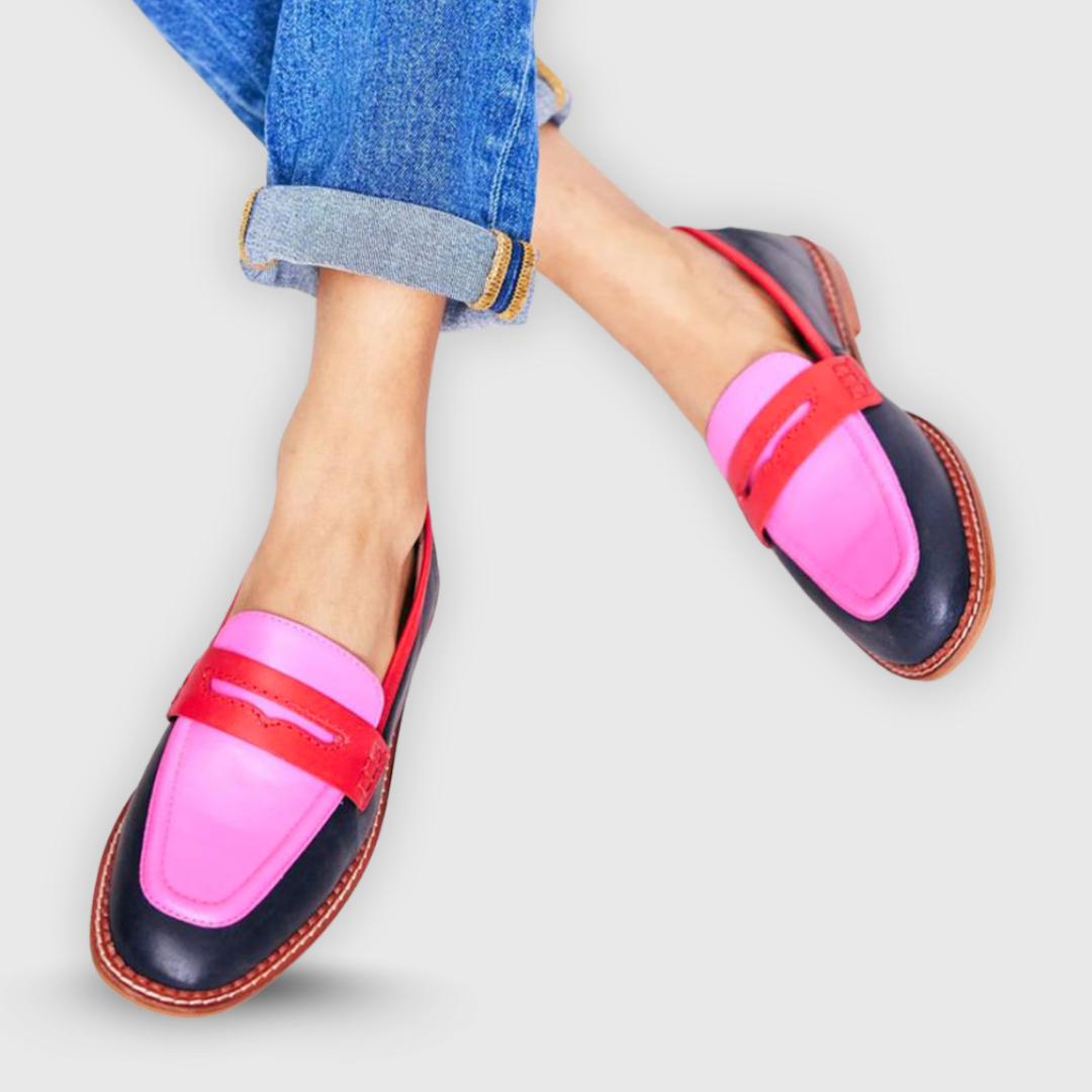 Carlaᵛᶜ / Mocasines Bicolor Vibrantes