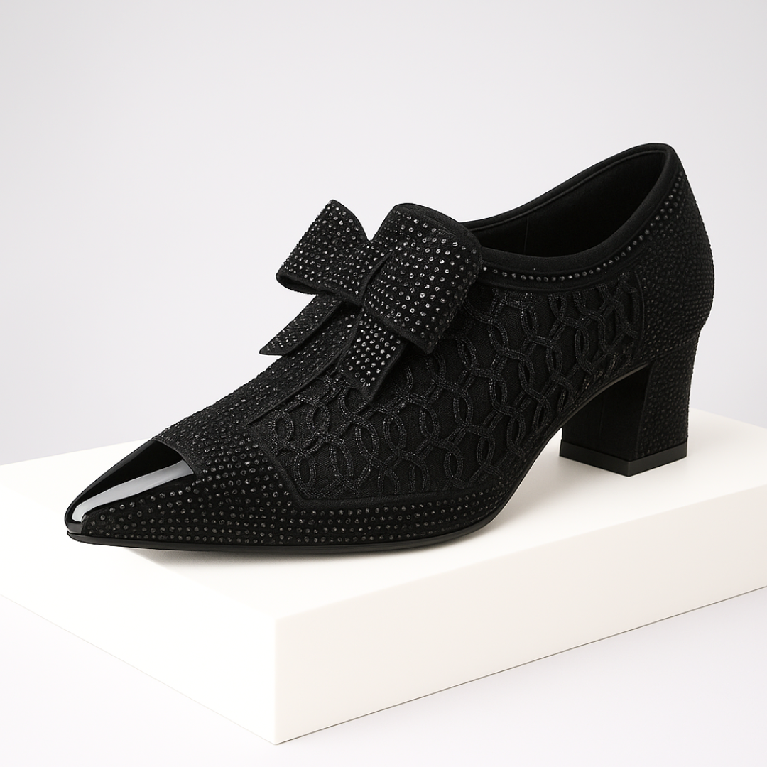 Aurelia / Tacones Textura Lazoᵛᶜ