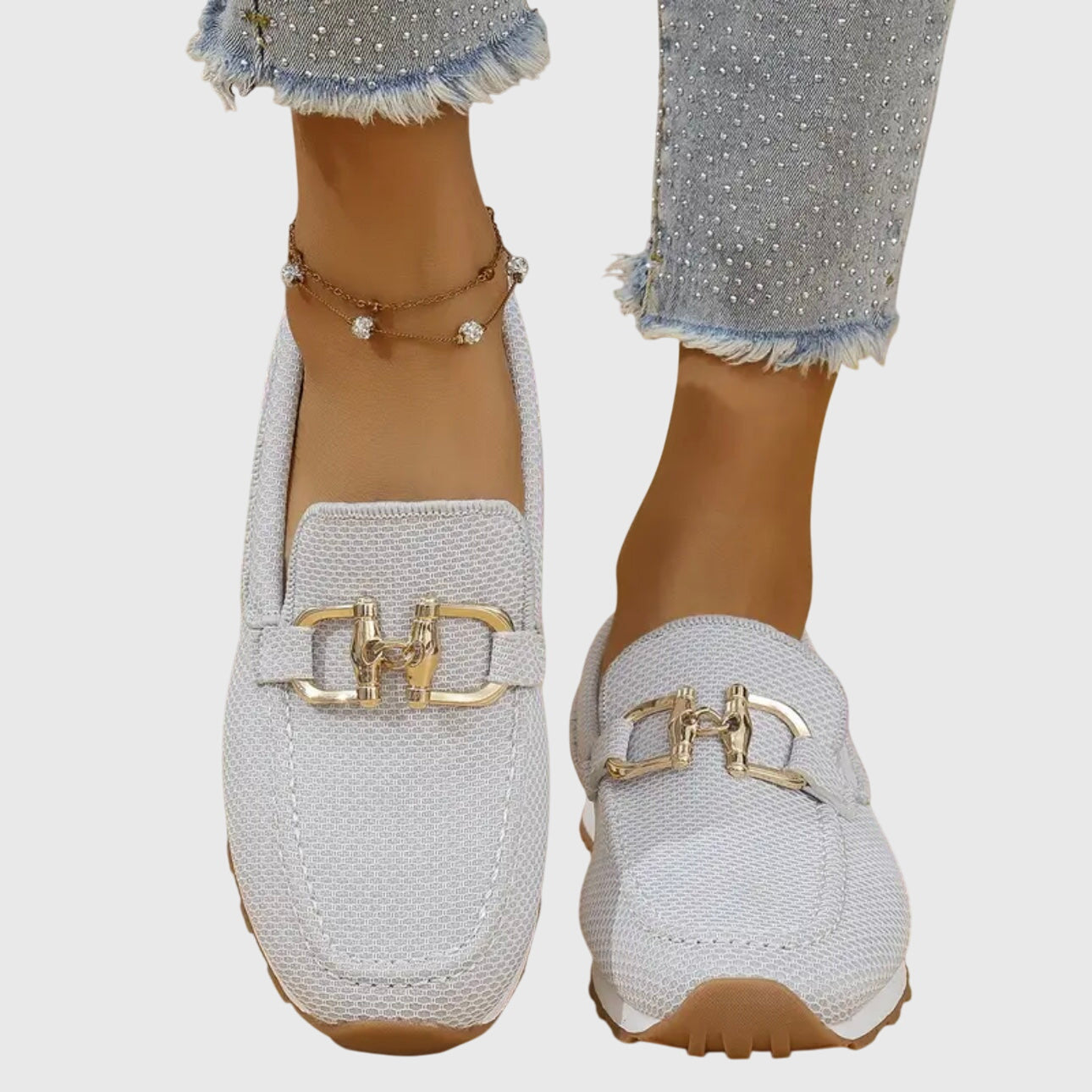 Alessiaᵛᶜ / Zapatillas Textura Elegante