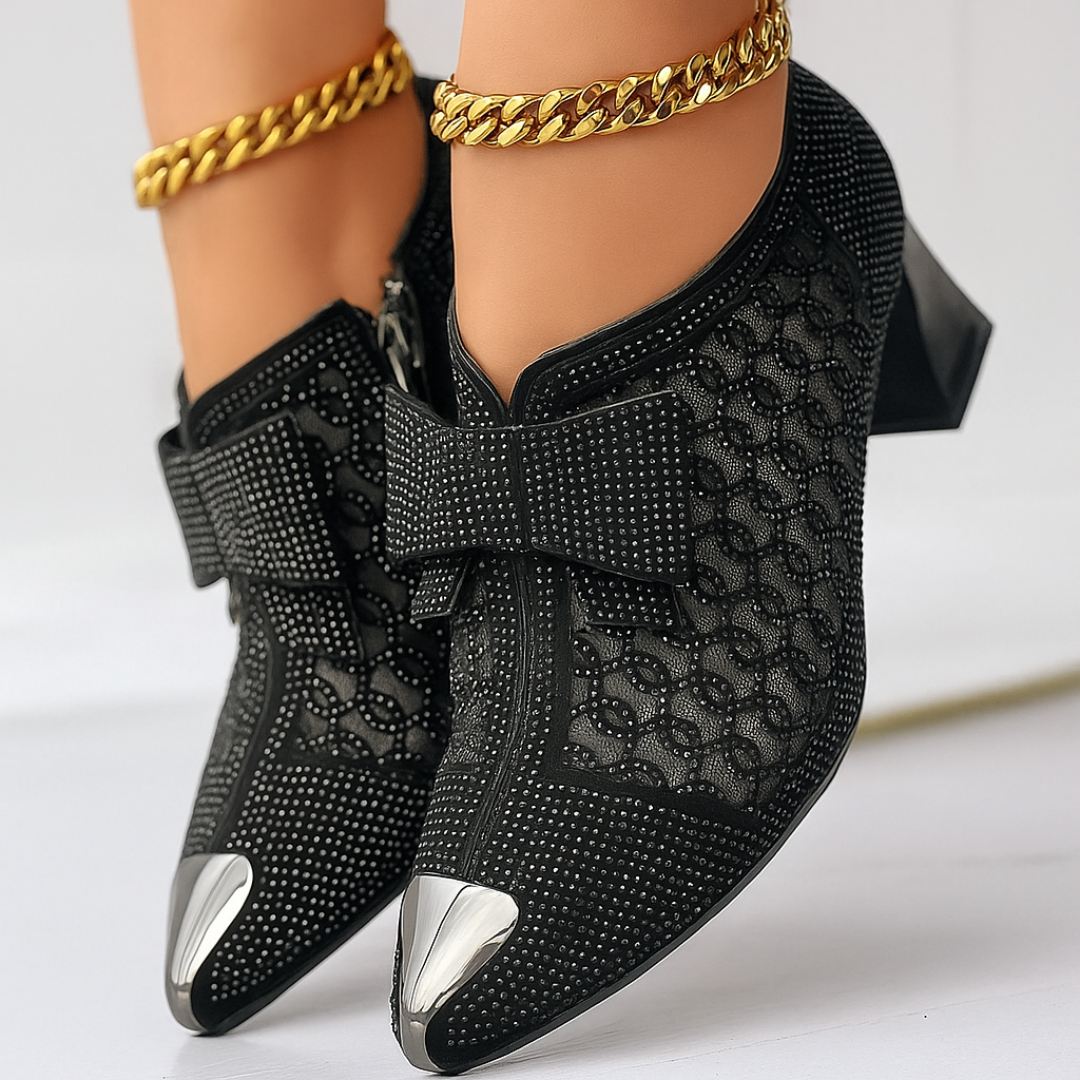 Aurelia / Tacones Textura Lazoᵛᶜ