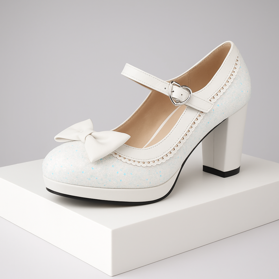 Claudia / Tacones Glitter Lazoᵛᶜ