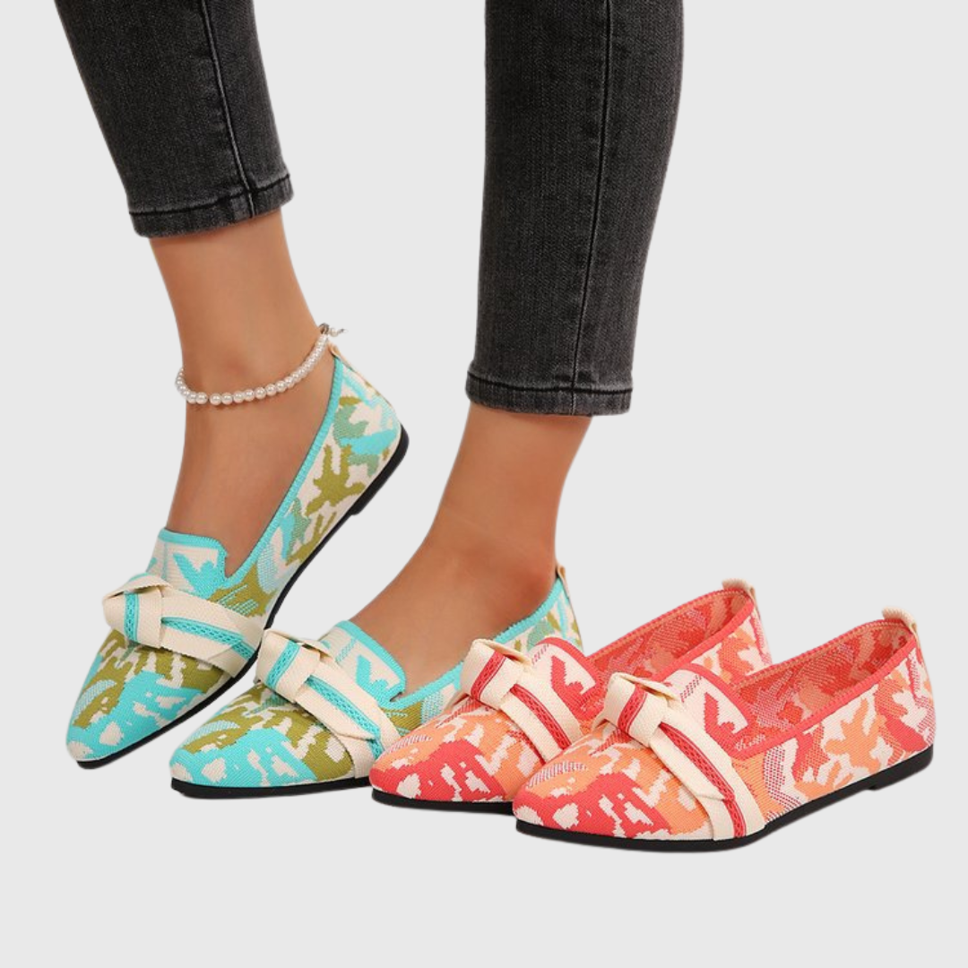 Alessiaᵛᶜ / Bailarinas Estampado Lazo