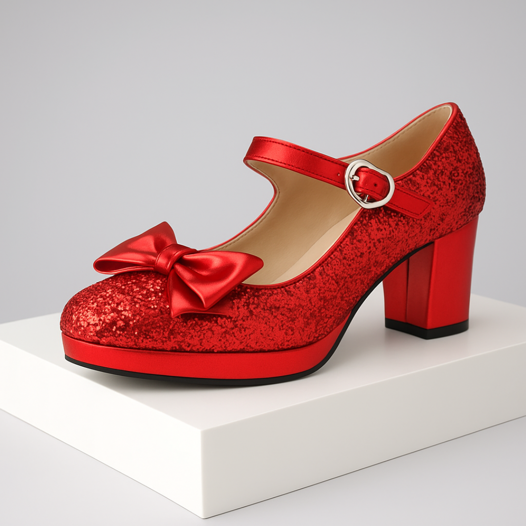 Claudia / Tacones Glitter Lazoᵛᶜ