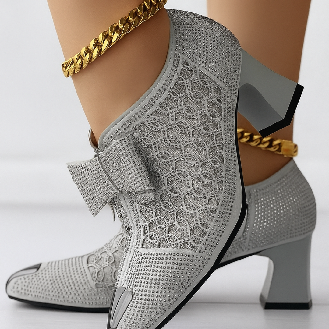 Aurelia / Tacones Textura Lazoᵛᶜ