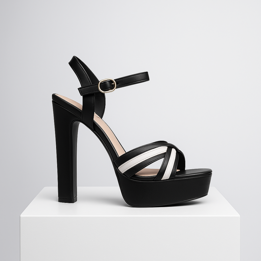 Sandalias Plataforma Tiras Cruzadasᵛᶜ