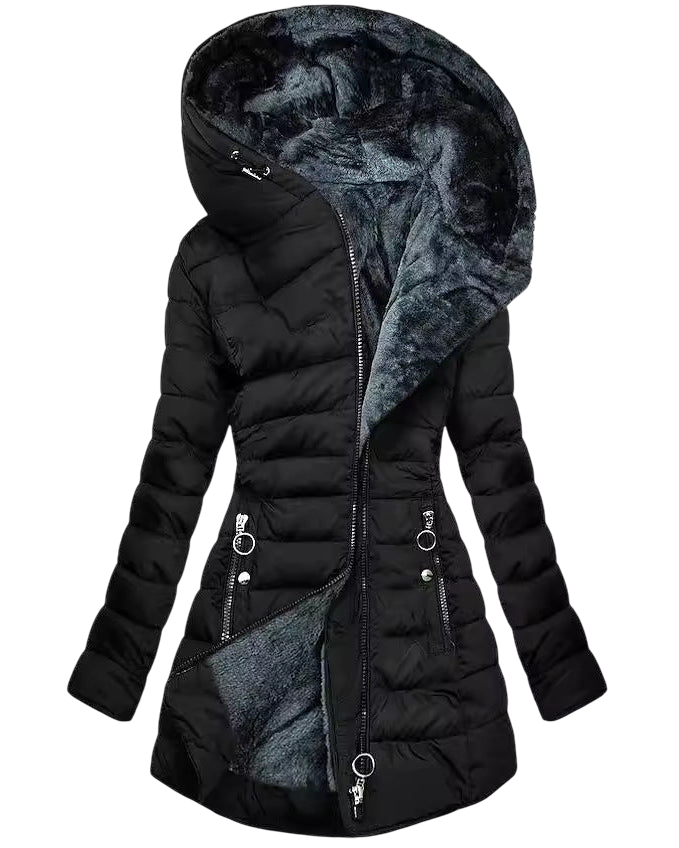 KEZIA™ | CHAQUETA DE PLUMÓN CON CAPUCHA