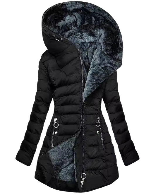 KEZIA™ | CHAQUETA DE PLUMÓN CON CAPUCHA