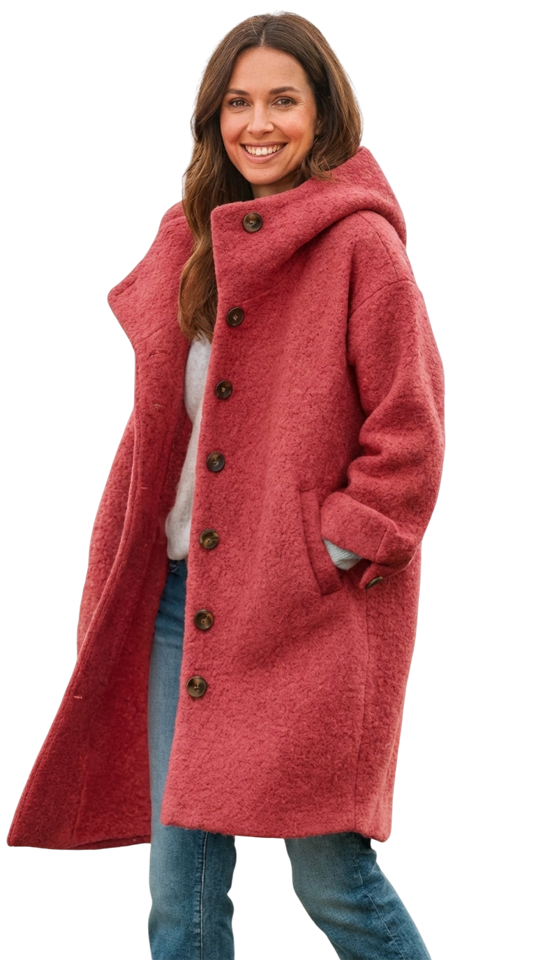 PRISCA™ | ABRIGO CON CAPUCHA