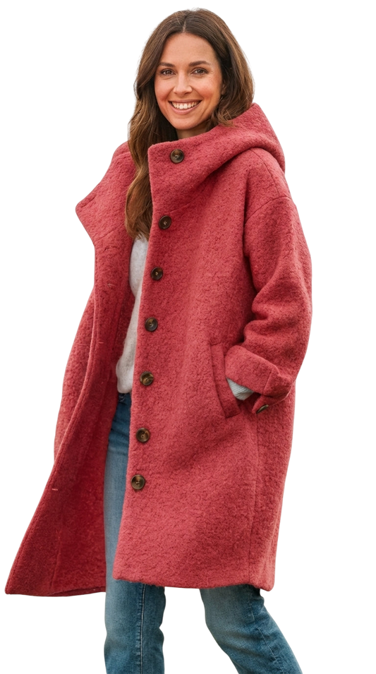 PRISCA™ | ABRIGO CON CAPUCHA