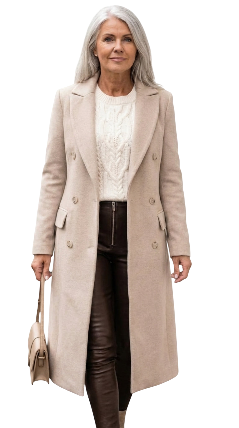 BETSABÉ™ | ABRIGO LARGO Y ELEGANTE