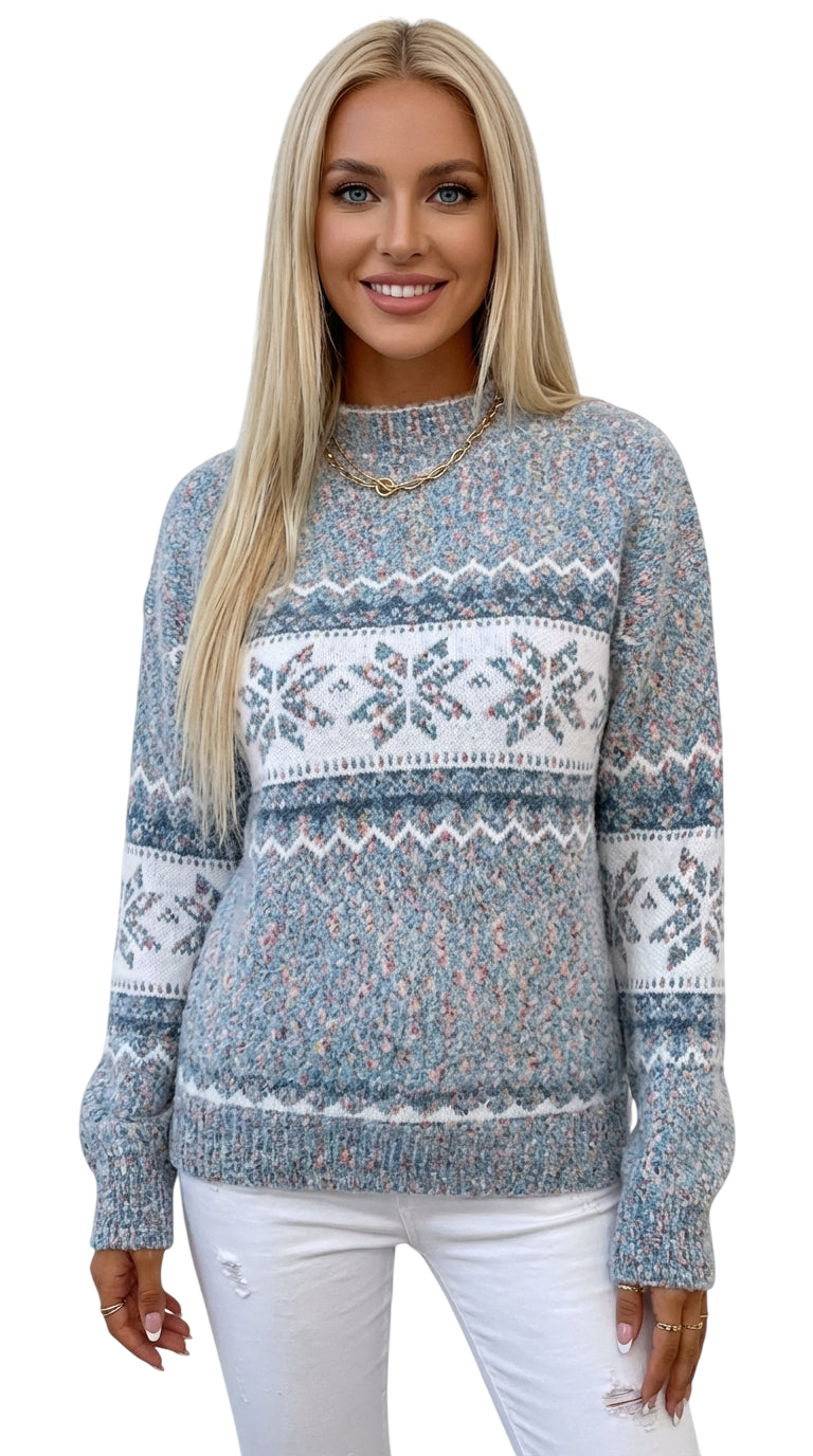 KAROLINA™ | SUÉTER VINTAGE DE PUNTO ISLANDÉS