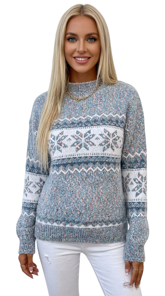 KAROLINA™ | SUÉTER VINTAGE DE PUNTO ISLANDÉS