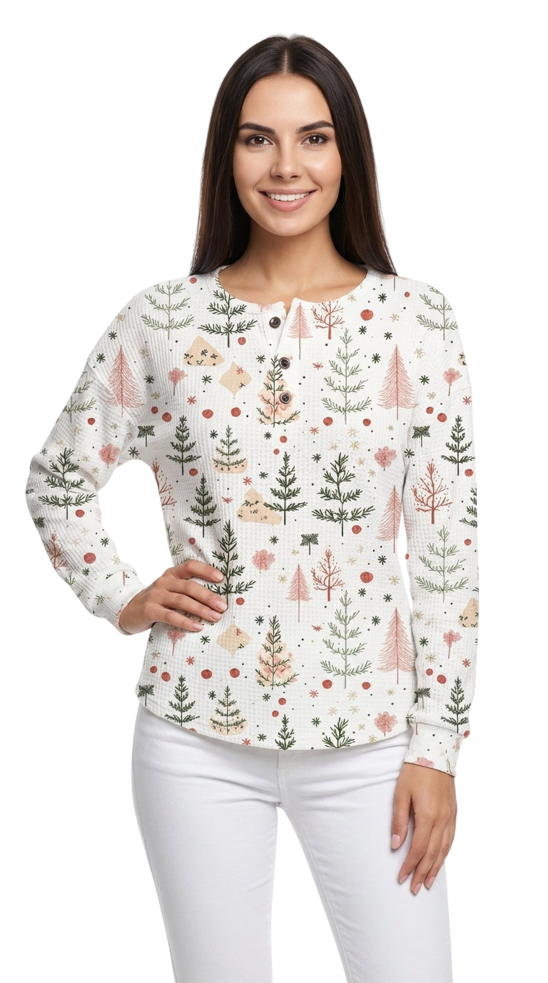 MATILDE™ | SUÉTER DE PUNTO COMPACTO NAVIDEÑO