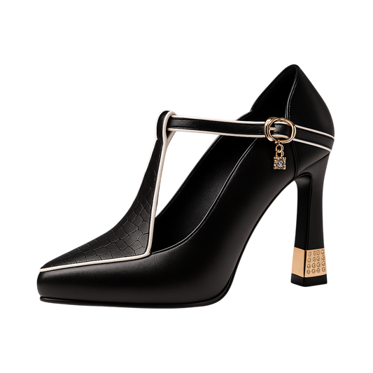 Camille / Tacones T-Bar Eleganceᵛᶜ