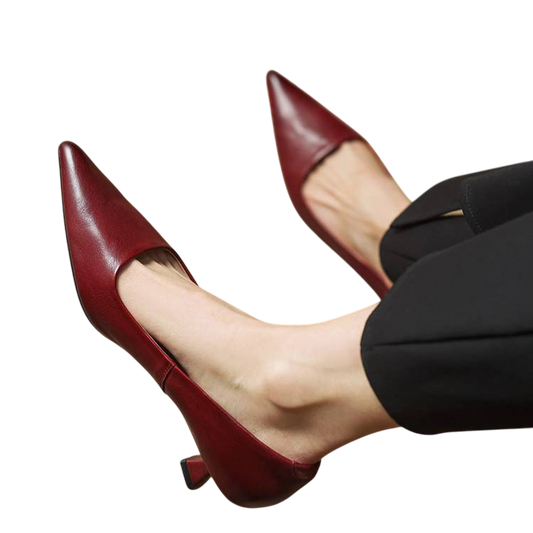 Lucía / Tacones Slip Burdeosᵛᶜ