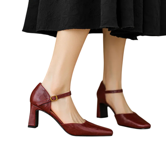 Carmen / Tacones Mary Jane Burdeosᵛᶜ
