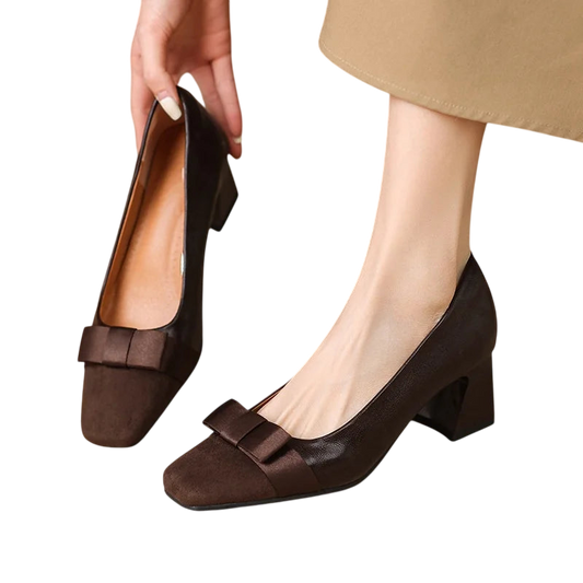 Beatriz / Tacones Lazo Bicolorᵛᶜ