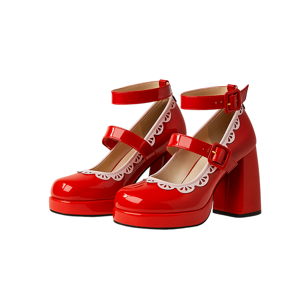 Martina / Tacones Plataforma Charolᵛᶜ