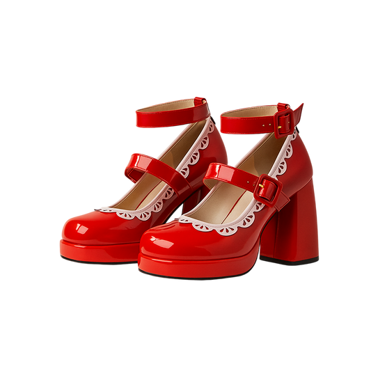 Martina / Tacones Plataforma Charolᵛᶜ