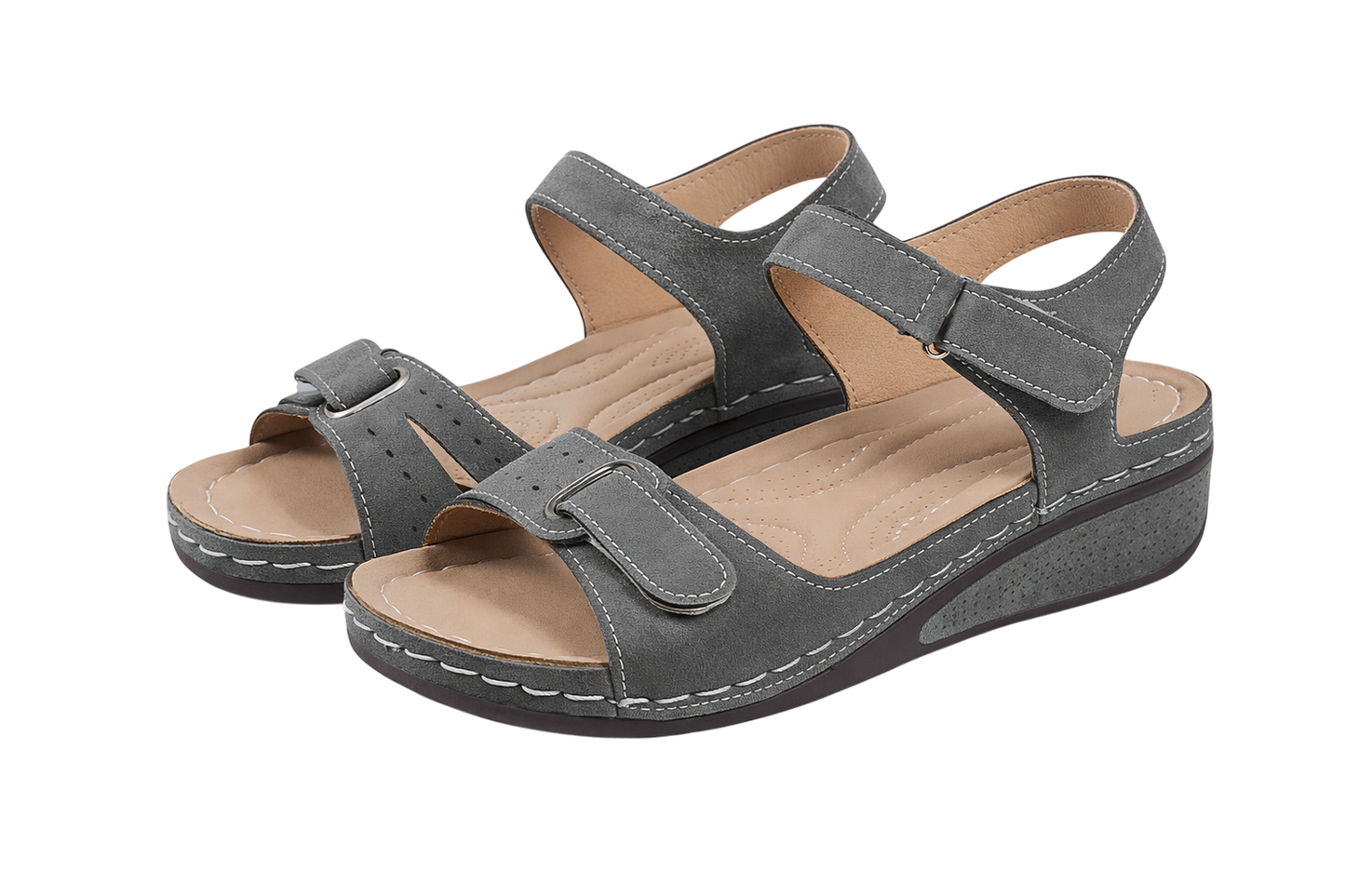 Sandalias Ajustables Confortᵛᶜ