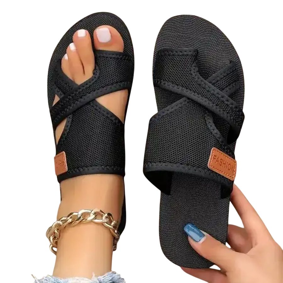 Martaᵛᶜ / Sandalias Cruzadas Textil