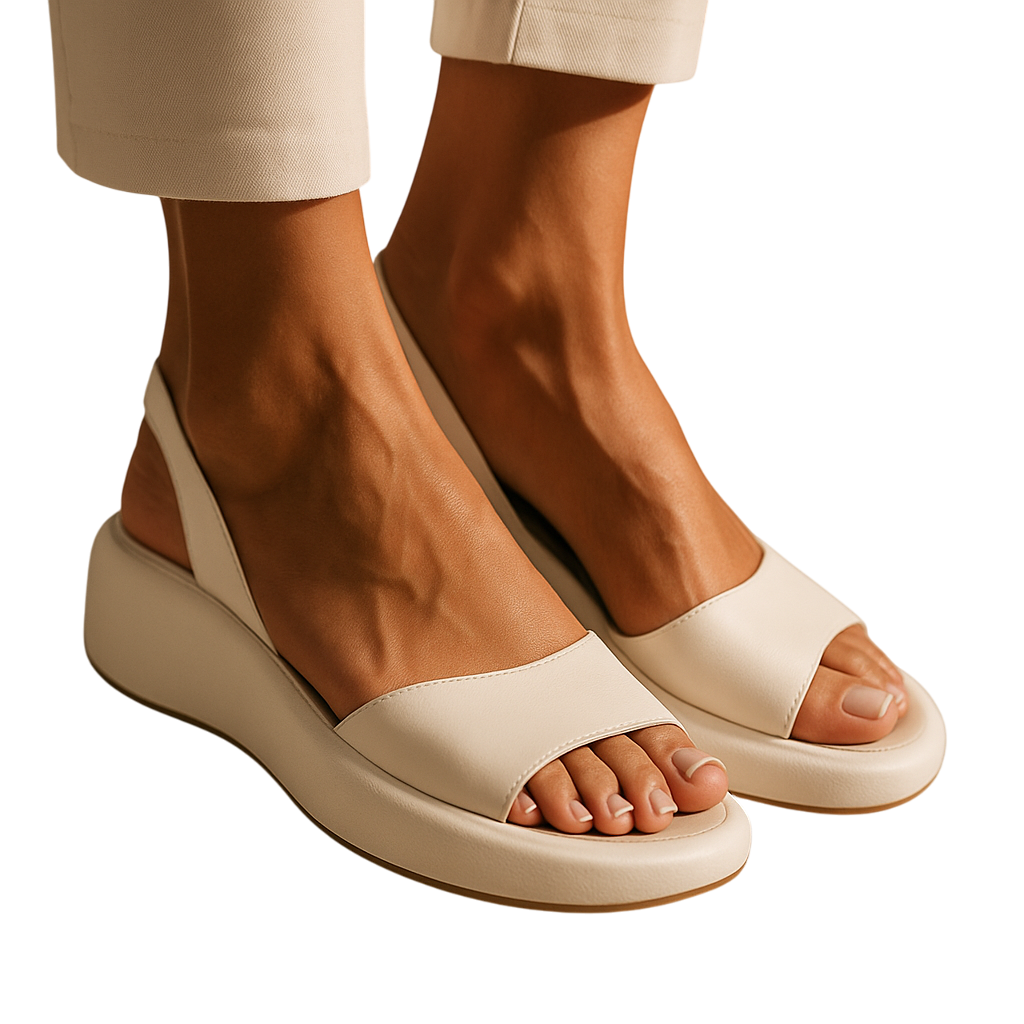 Sofíaᵛᶜ / Sandalias Cuña Minimal
