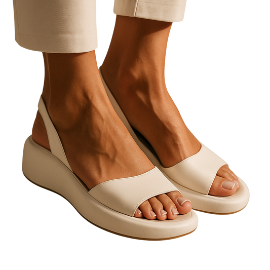 Sofíaᵛᶜ / Sandalias Cuña Minimal