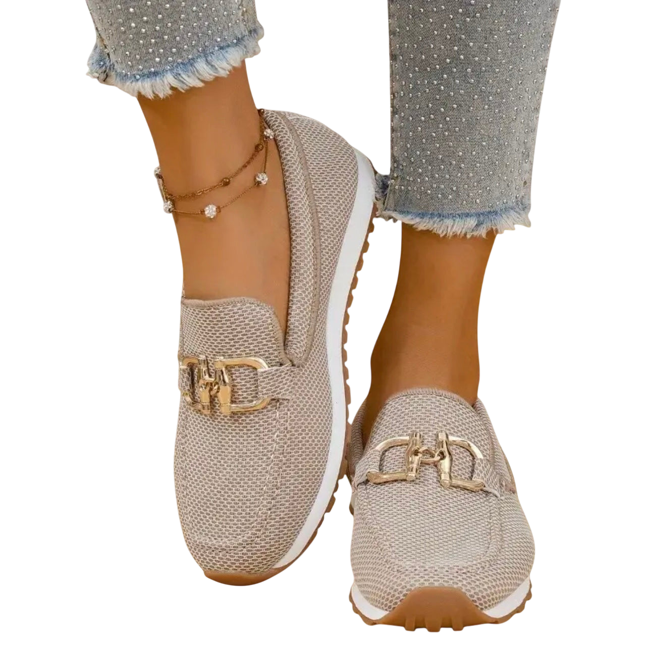 Alessiaᵛᶜ / Zapatillas Textura Elegante