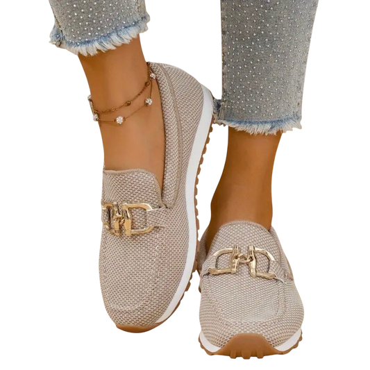 Alessiaᵛᶜ / Zapatillas Textura Elegante