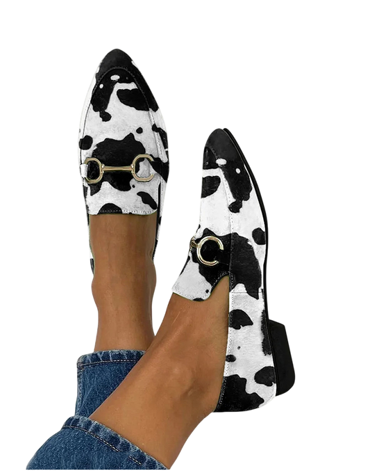 Biancaᵛᶜ / Mocasines Estampado Vaca