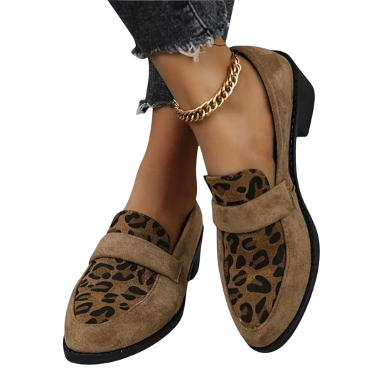Giuliaᵛᶜ / Mocasines Combinados Leopardo