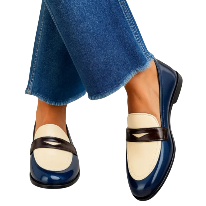 Lucianaᵛᶜ / Mocasines Bicolor Clásicos