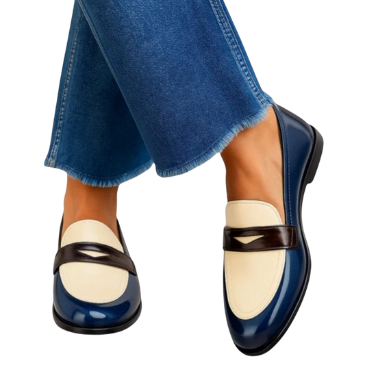 Lucianaᵛᶜ / Mocasines Bicolor Clásicos